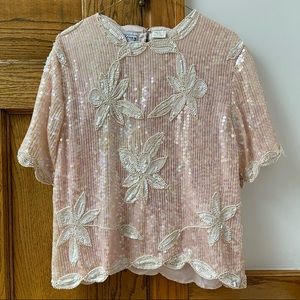 Vintage Sequin Top